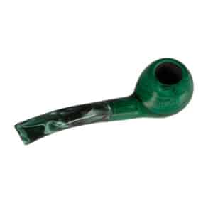 Brumaire 1789 Vert Tobacco Pipe, πίπα καπνού ξύλινη, πράσινη, λεία